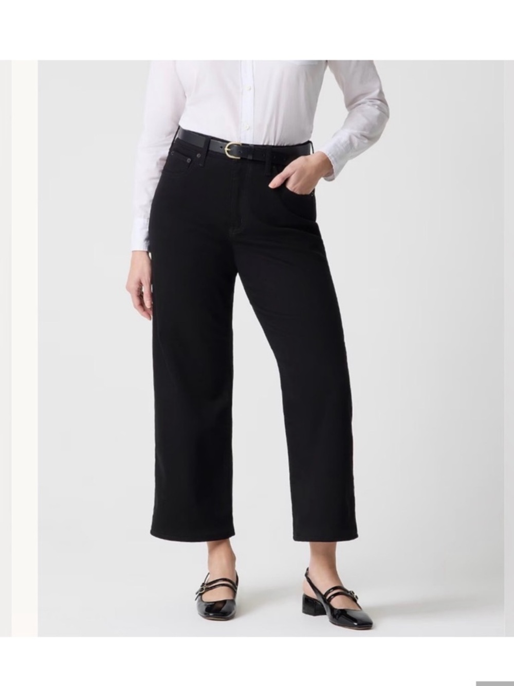 NWT J.Crew Curvy Mid-Rise Flare Crop